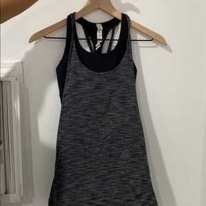 Open back built in bra LuluLemon tank